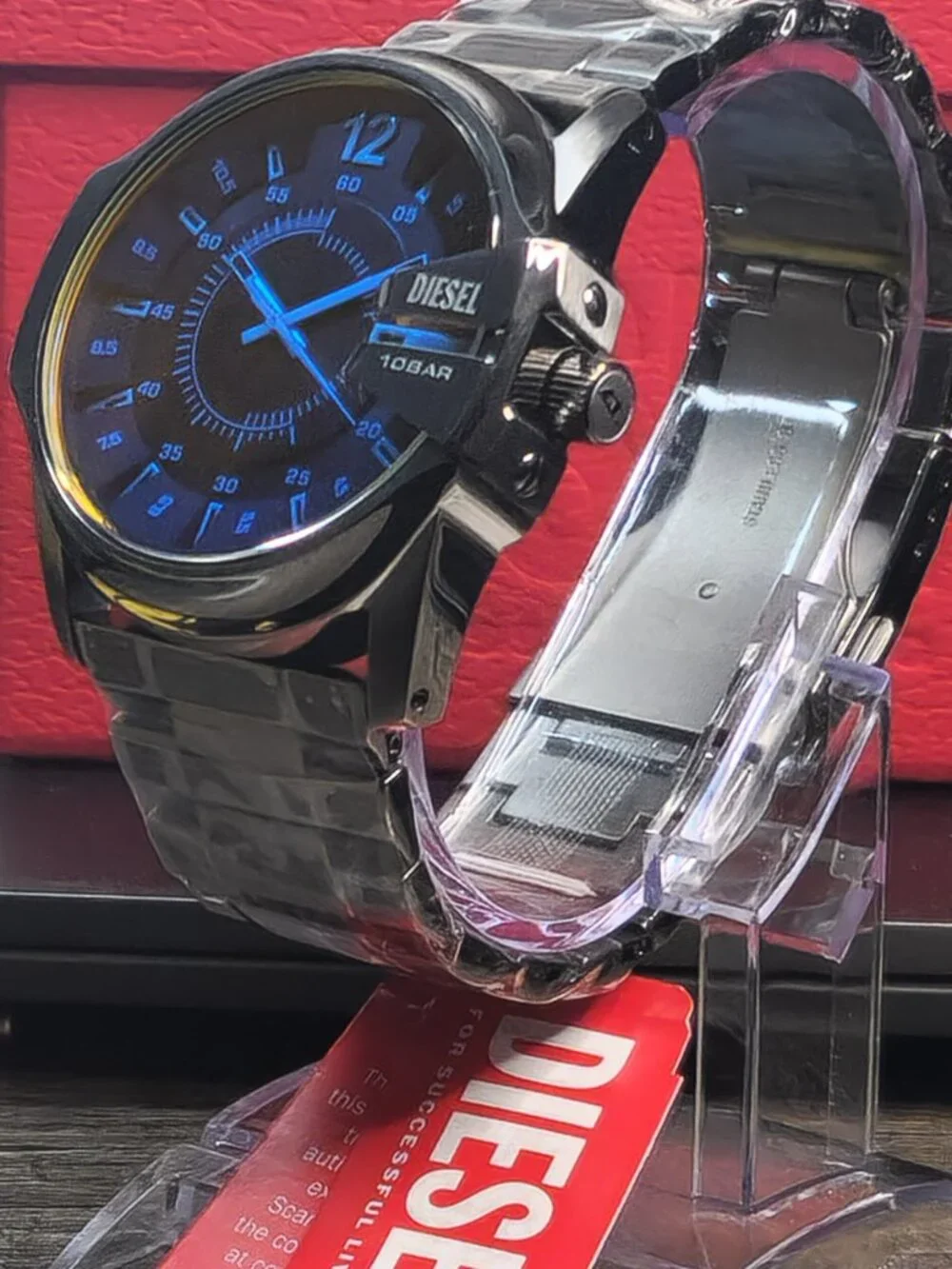 DIESEL Master Chief chronograph gunmetal-tone watch (DZ-1965)